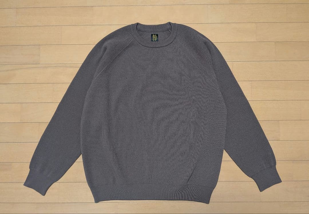 極美品バトナー HARD TWIST WOOL CREW NECK　検オーラリー