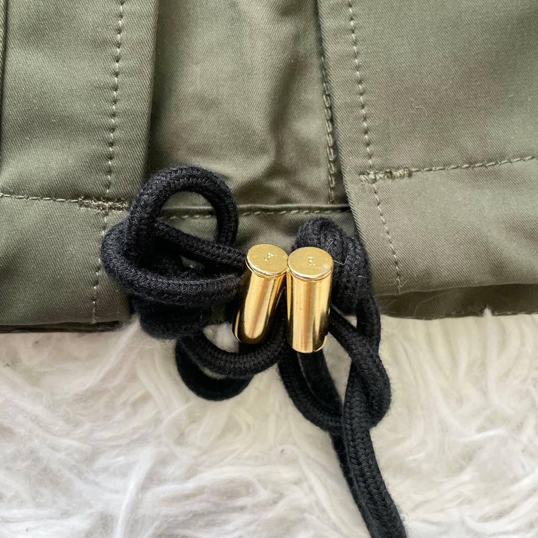 THE RERACS ザリラクス モッズコート ロング カーキ 36