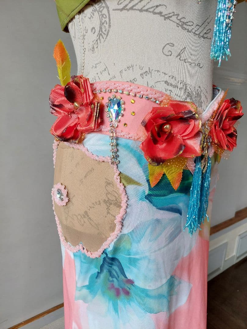 ベリーダンス衣装トロピカル