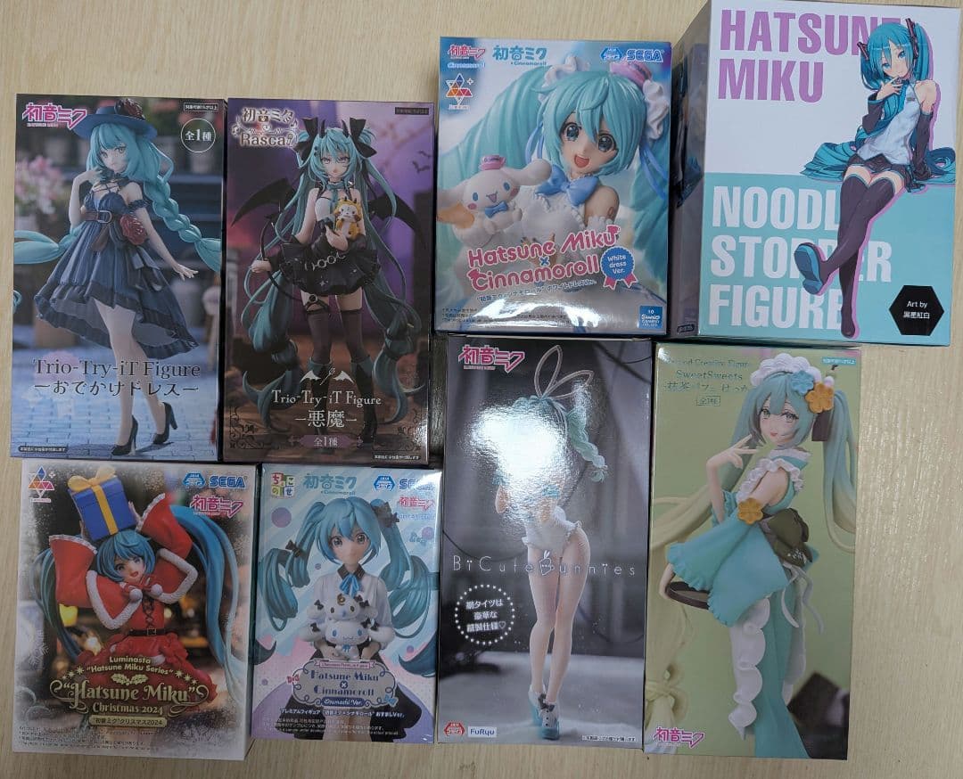 初音ミク フィギュア8個セット