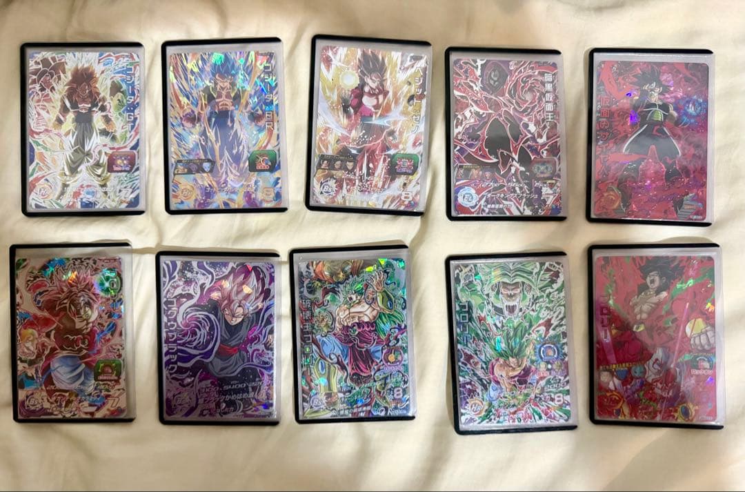 スーパードラゴンボールヒーローズカードシークレット　スリーブローダー付