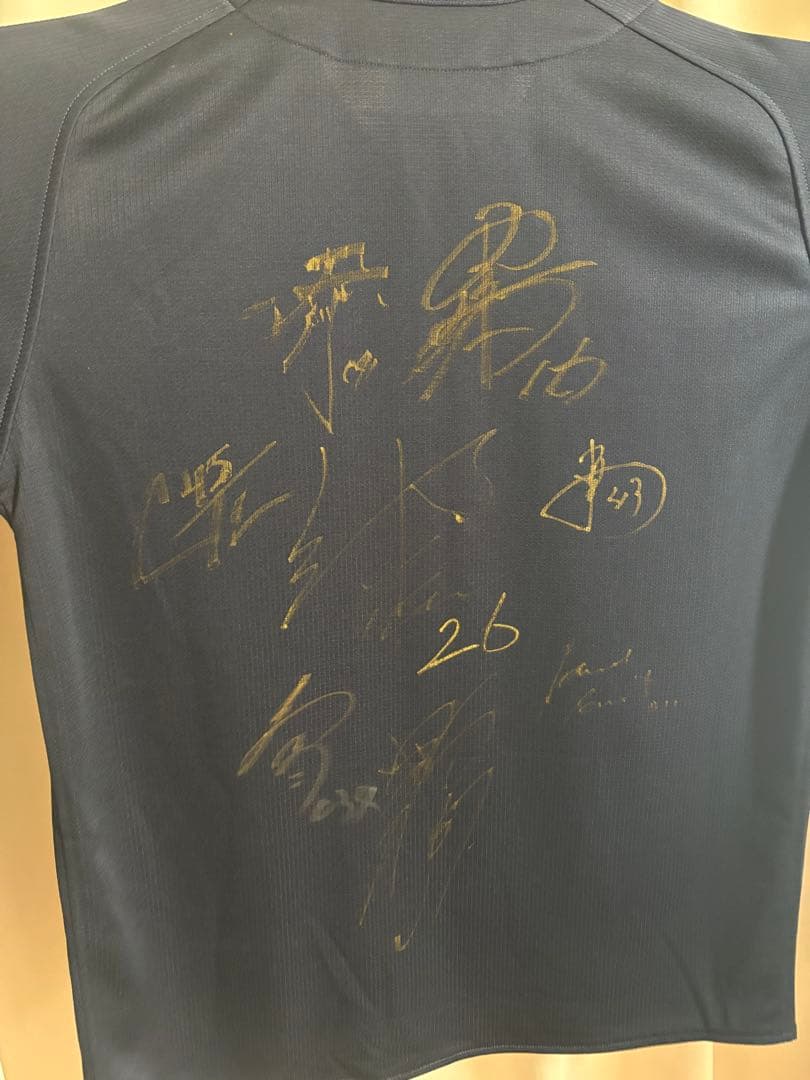 オリックス　サイン入りユニフォーム