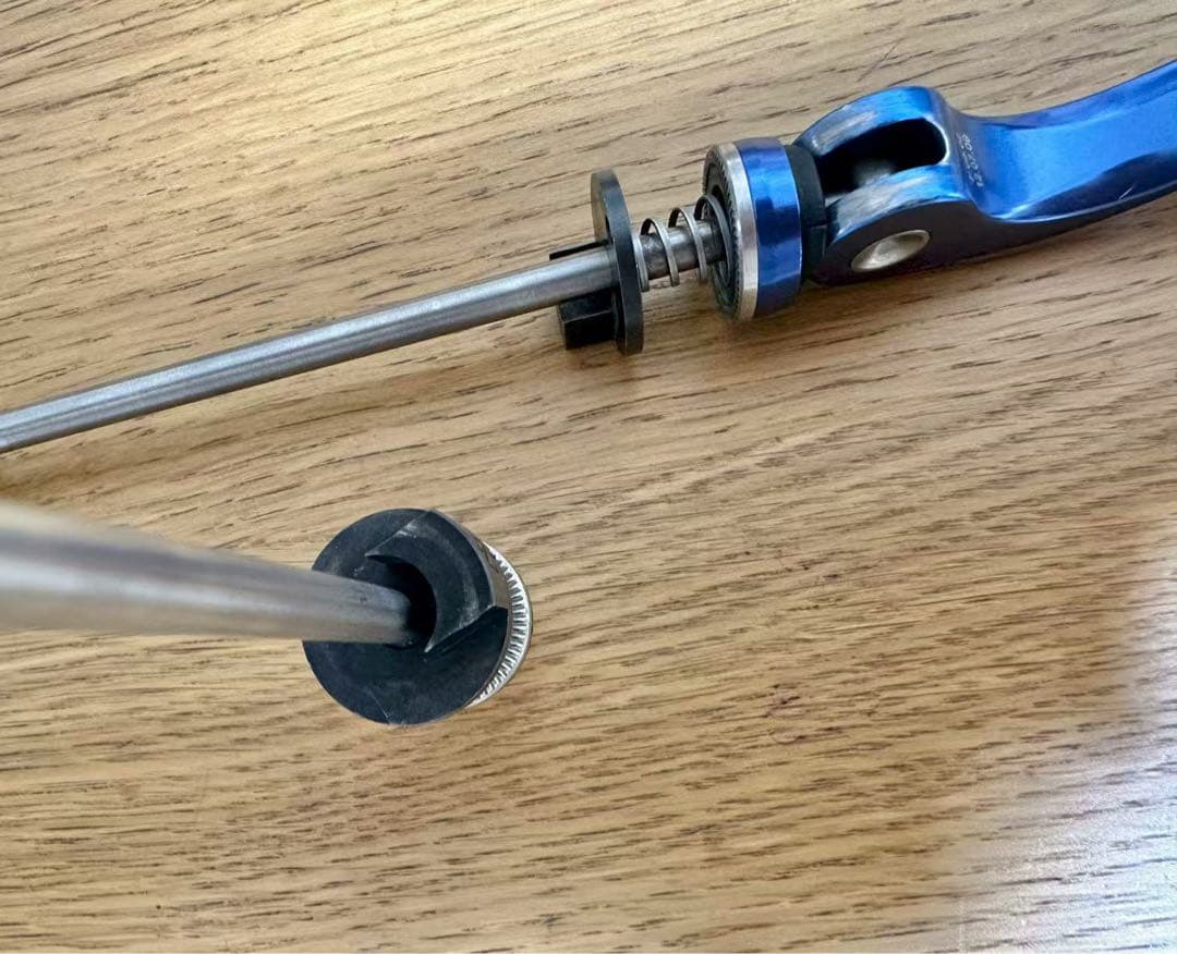 SALSA Flip-Offs スキュワー チタンシャフト ブルー 2mm