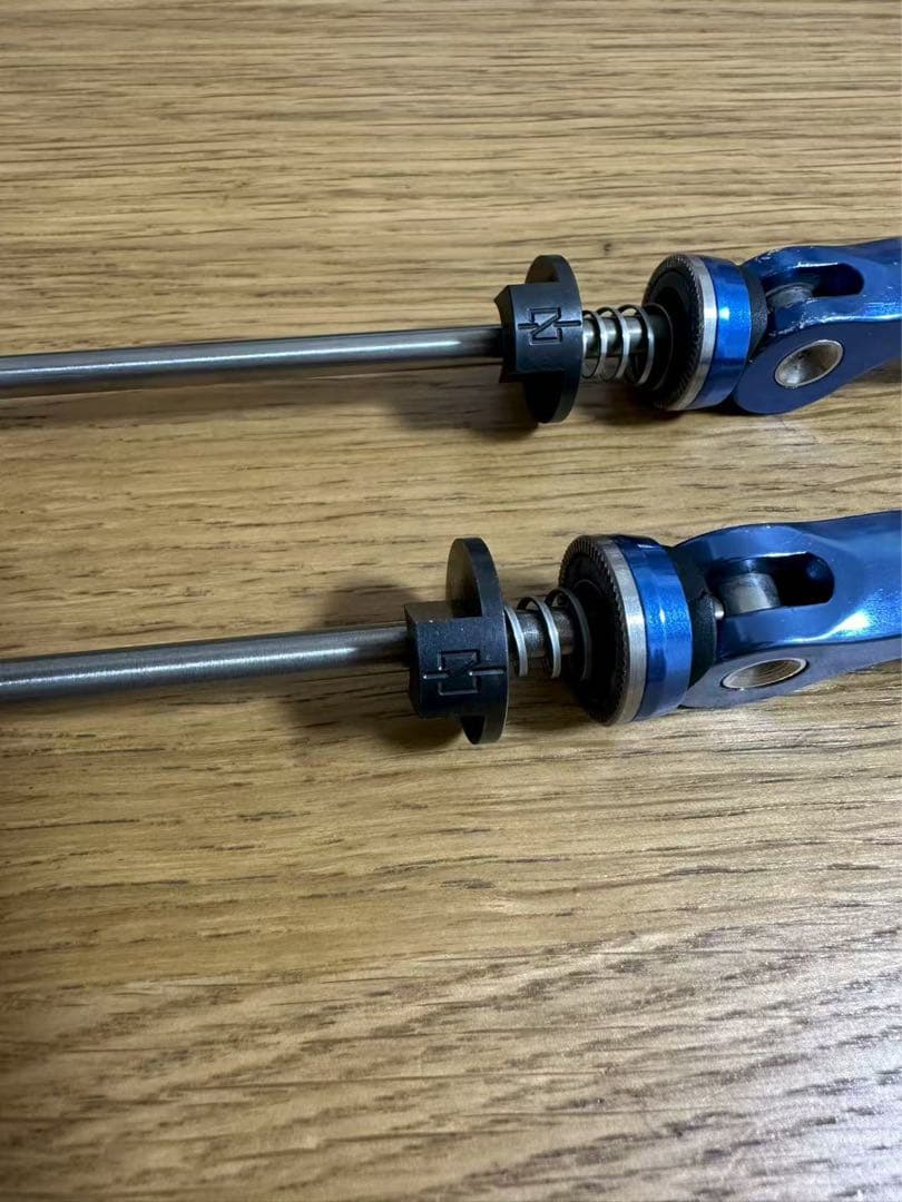 SALSA Flip-Offs スキュワー チタンシャフト ブルー 2mm