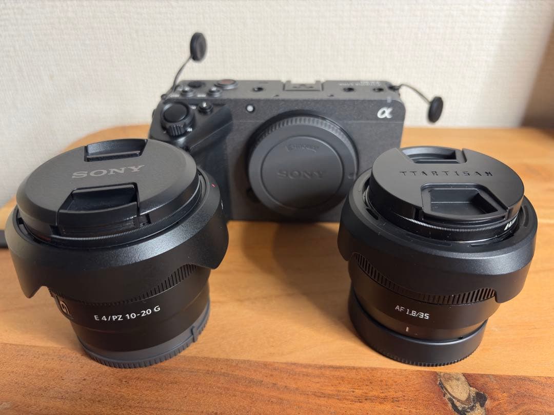 【フルセット】SONY αFX30 レンズ2本 ショッドガンマイク ジンバル