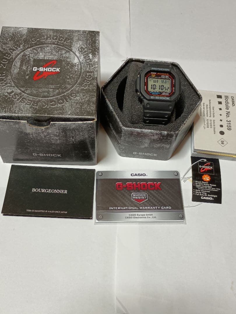 電波ソーラー GW-M5610U-1ER ブラック