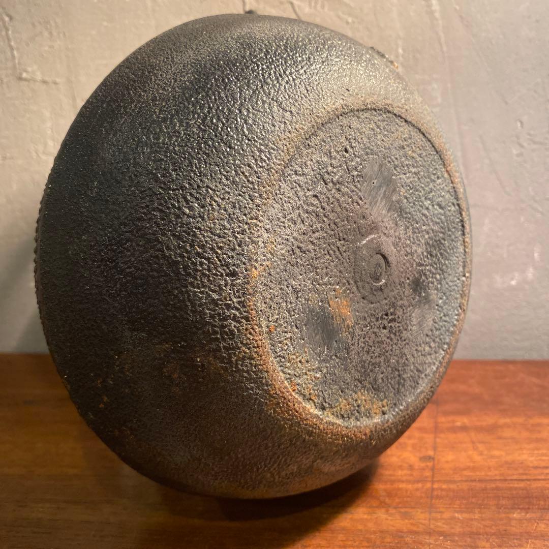 南部鉄器 鉄瓶 南部特製 アラレ ヤカン 古道具 昭和レトロ 古道具