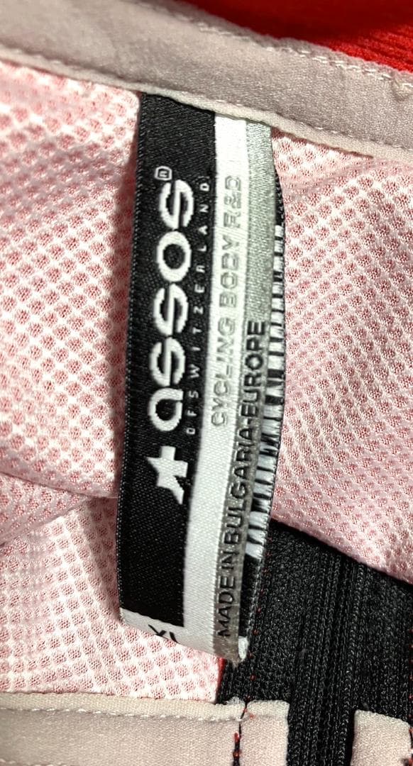 【24時間以内/匿名配送】良品 アソス メンズ 半袖 サイクルジャージ XL