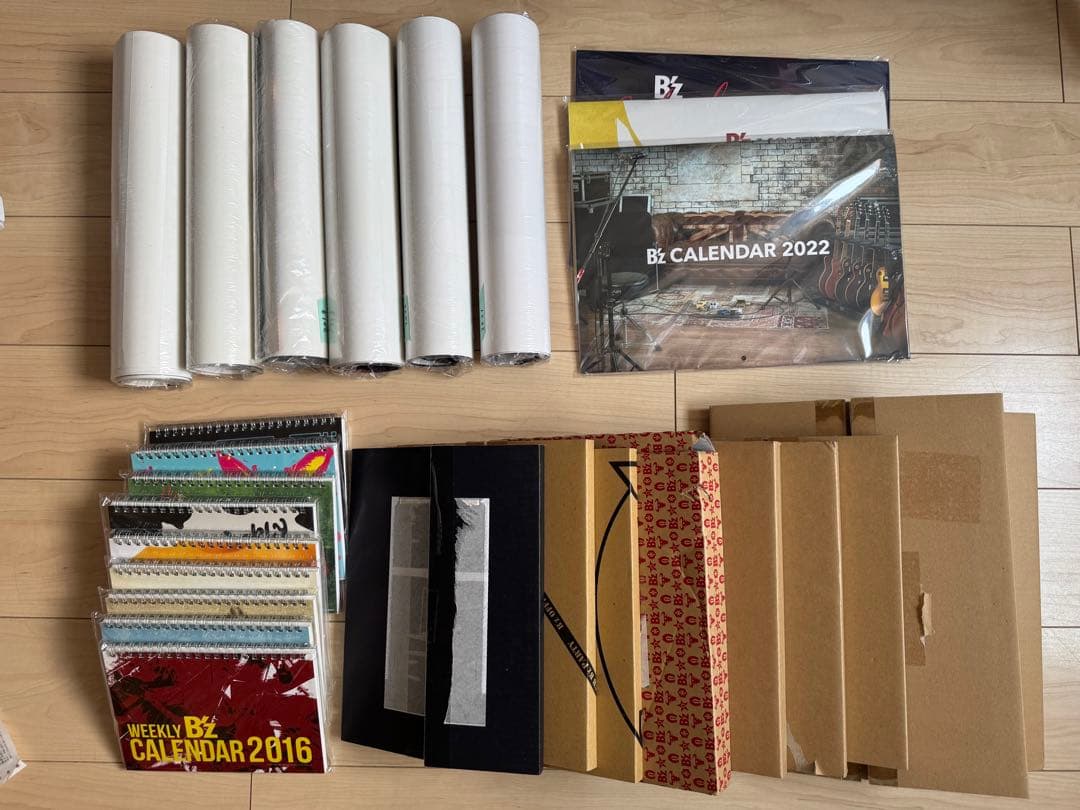 B'z カレンダー 1999〜2001、2009〜2024年