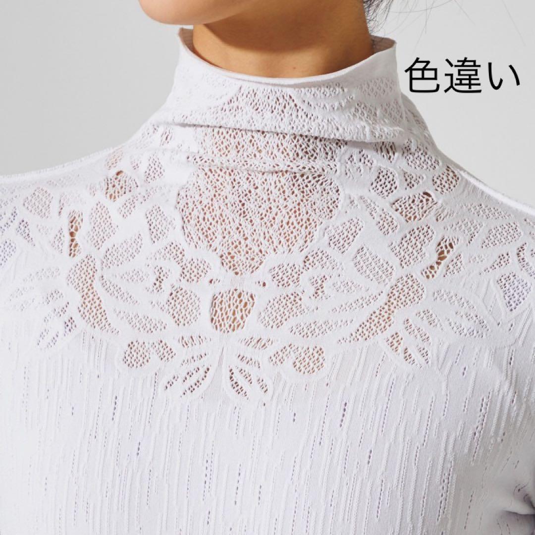 長袖　ハイネック バレエ　ヨガ　社交ダンス　ベリーダンス　スケート　黒