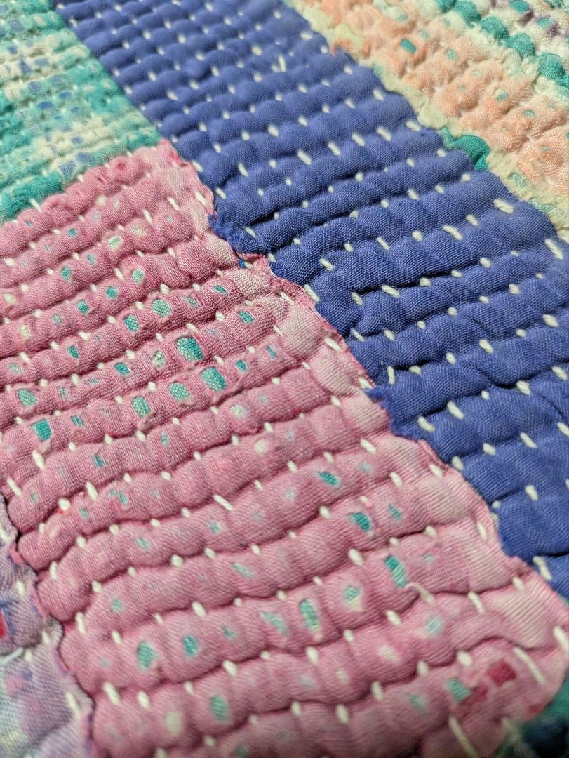 #179 ラリーキルト / カンタキルト / ソファカバー / ラグ /