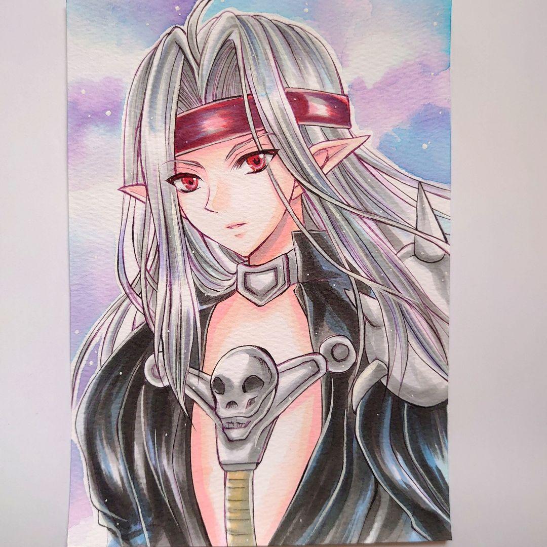 なっちぃ　手描きイラスト