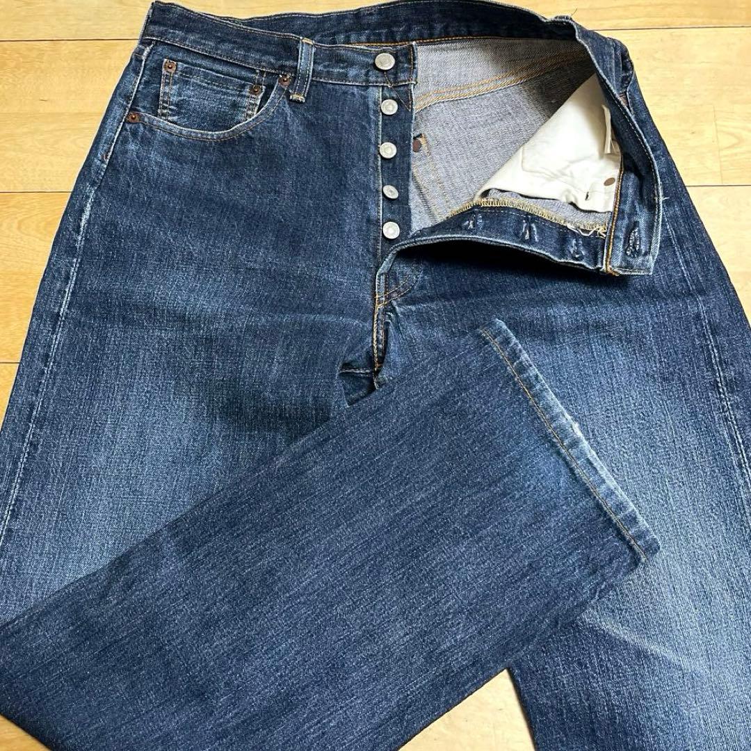 90s リーバイス501 50s-xx 革パッチ 赤耳 LVC