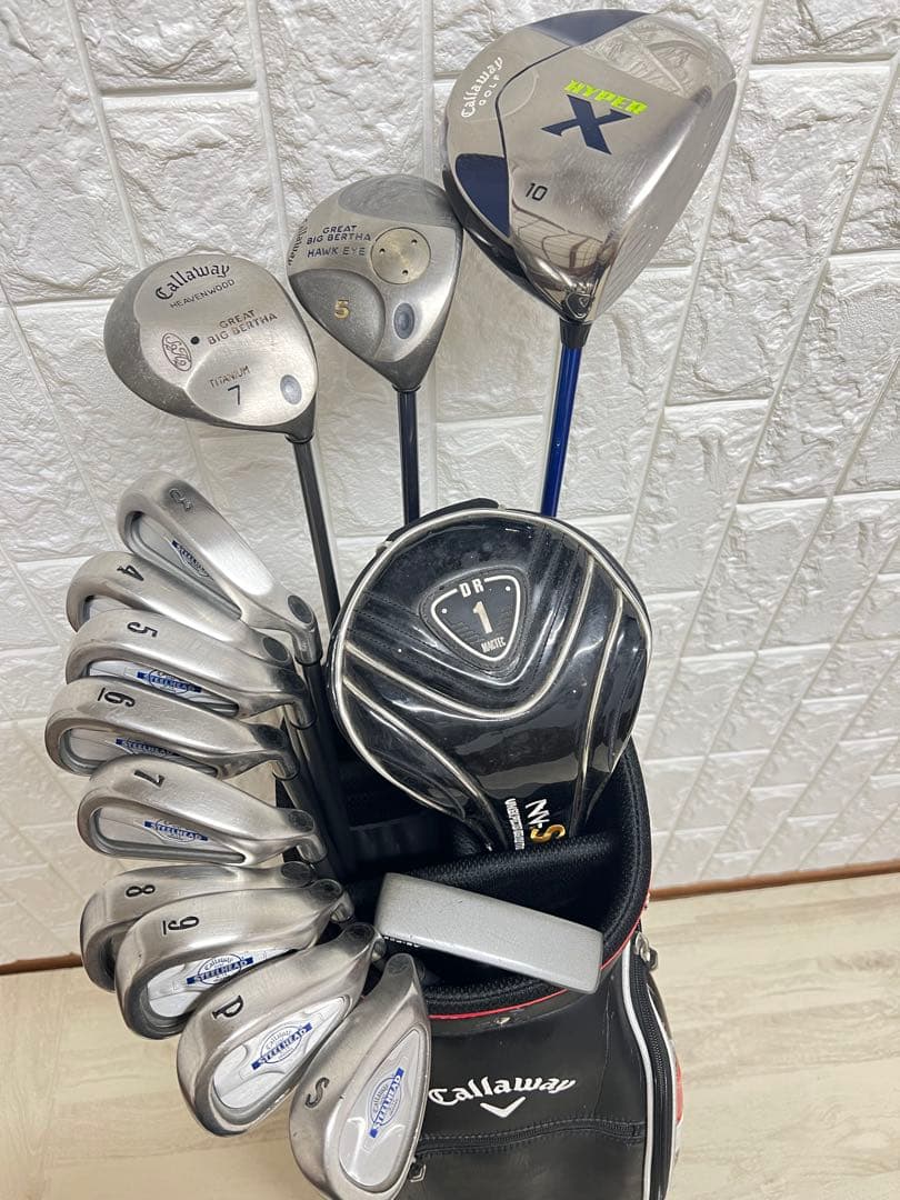 初心者おすすめ メンズ ゴルフクラブセット キャロウェイ キャディバック付