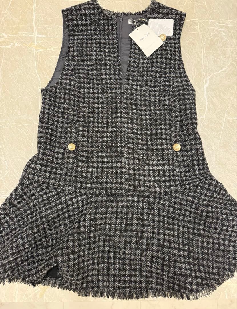 【新品タグ付き】リランドチュール ジャンスカ Mサイズ ★最終値下げ★