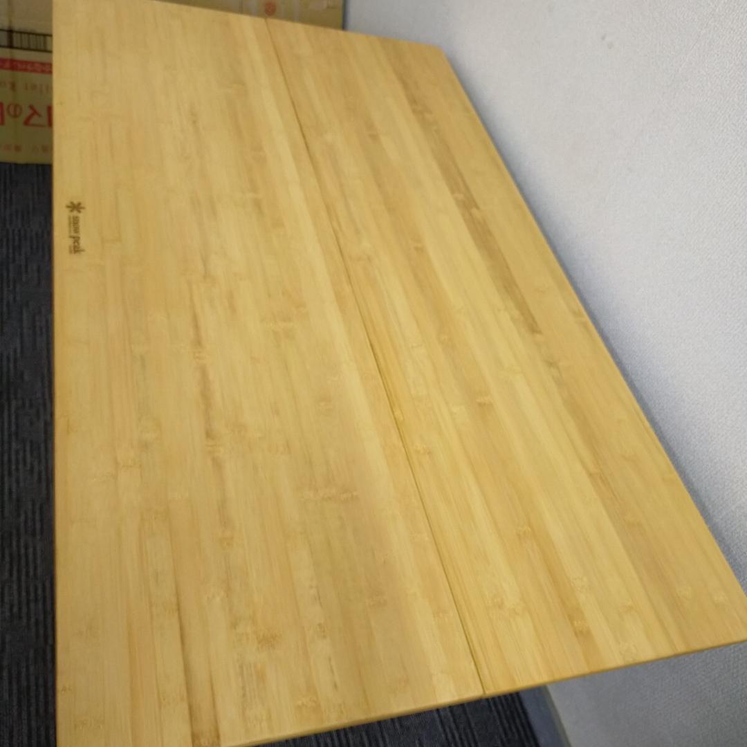 【スノーピーク/ peak/ワンアクションテーブルロング竹/美品】