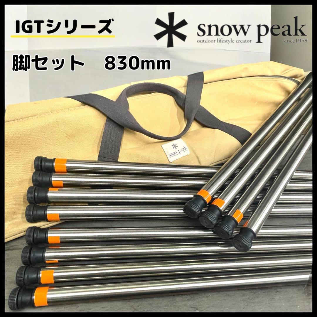 【peak】IGTシリーズ　830mm 12本　脚セット　収納バック付き