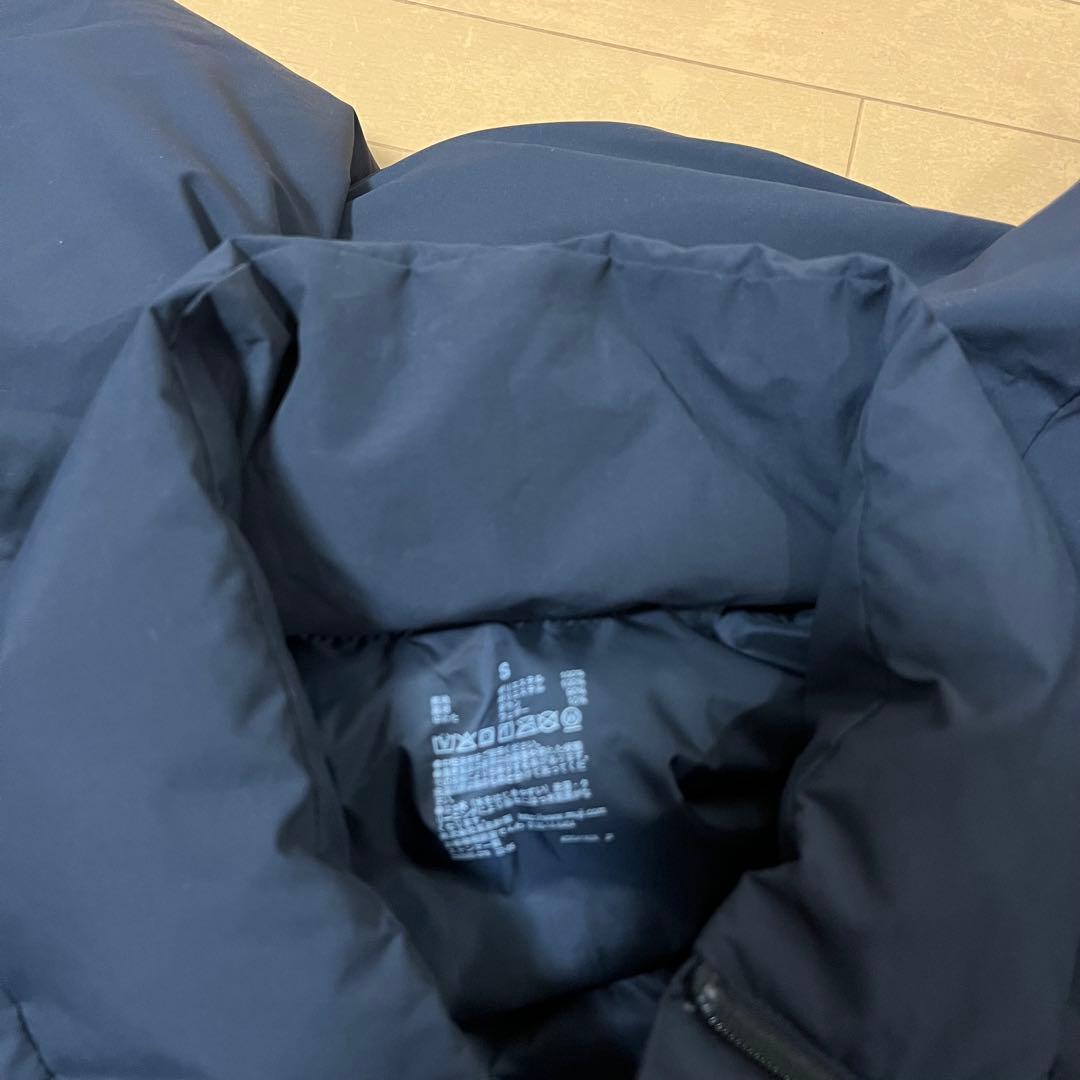 無印良品　MUJI Labo　水を弾くスタンドカラーダウンジャケット　S　美品