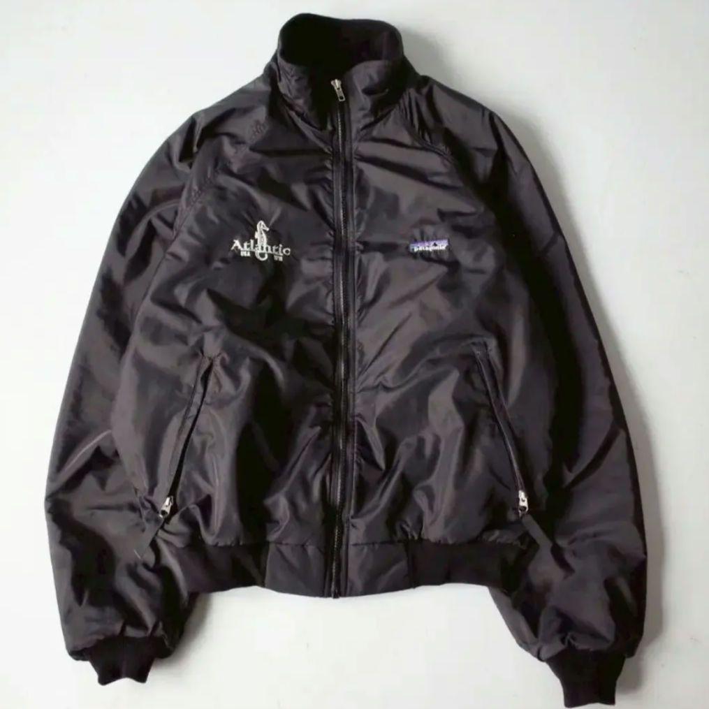 Patagonia　シェルドシンチラ ブラック ナイロンジャケット M