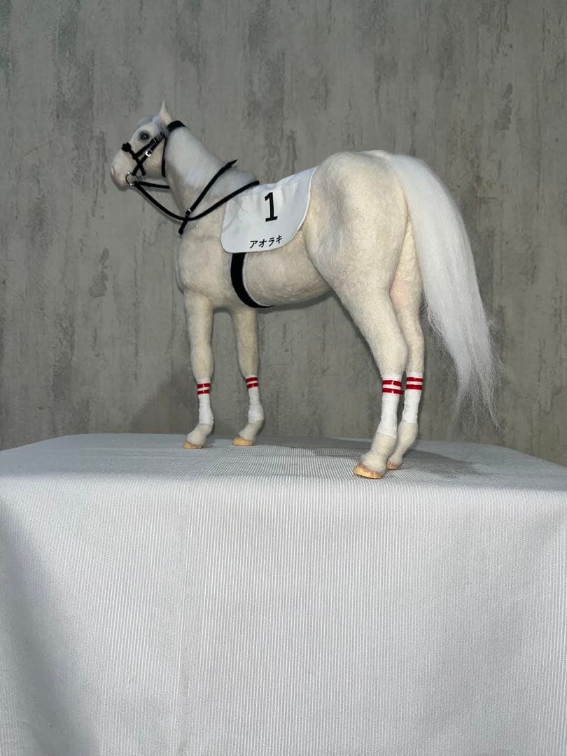 【サラブレッドコレクション】アオラキ 魚目 アイドルホース 白毛