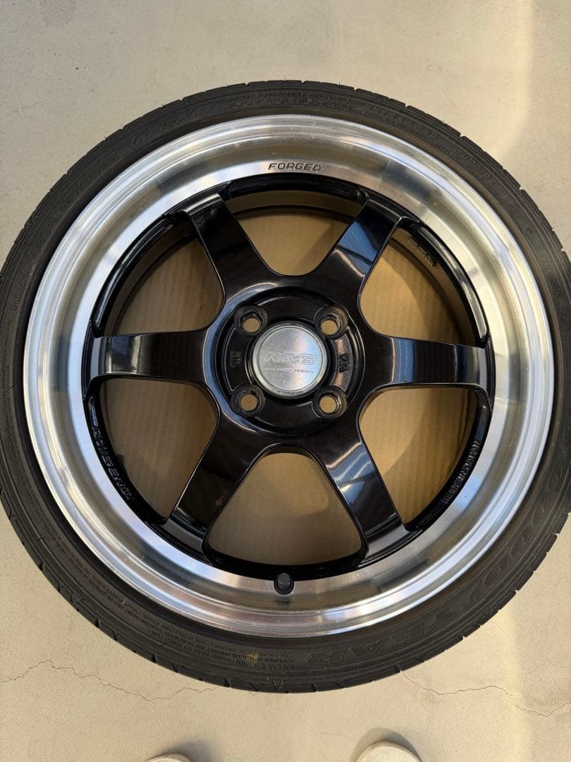 [程度普通]軽自動車用 RAYS VOLK RACING TE37 KCR