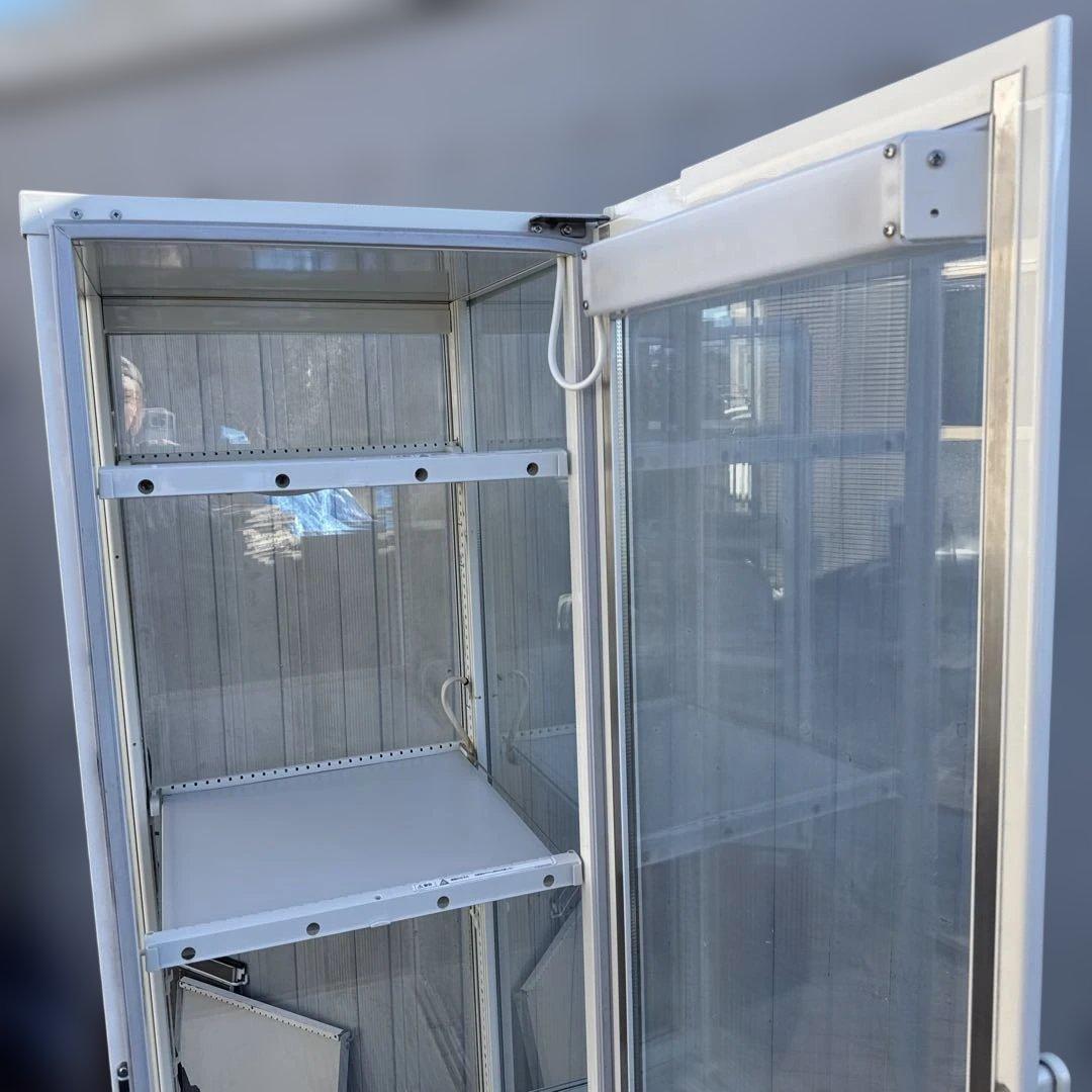 Panasonic 冷蔵ショーケース 4面ガラス 冷温タイプ　2ドア パススルー