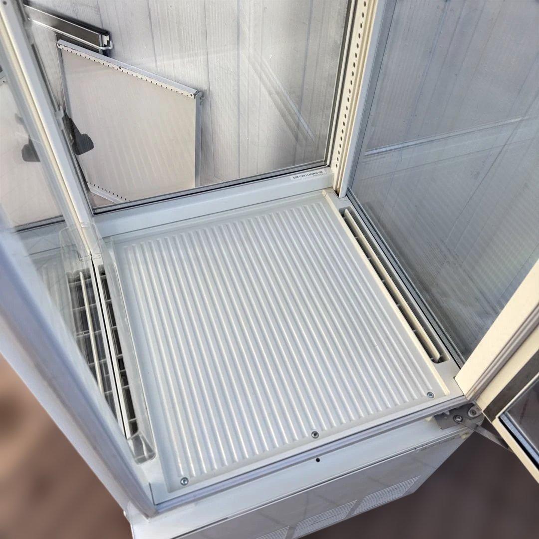 Panasonic 冷蔵ショーケース 4面ガラス 冷温タイプ　2ドア パススルー