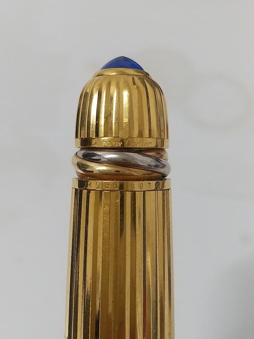 Cartier 万年筆 ゴールド