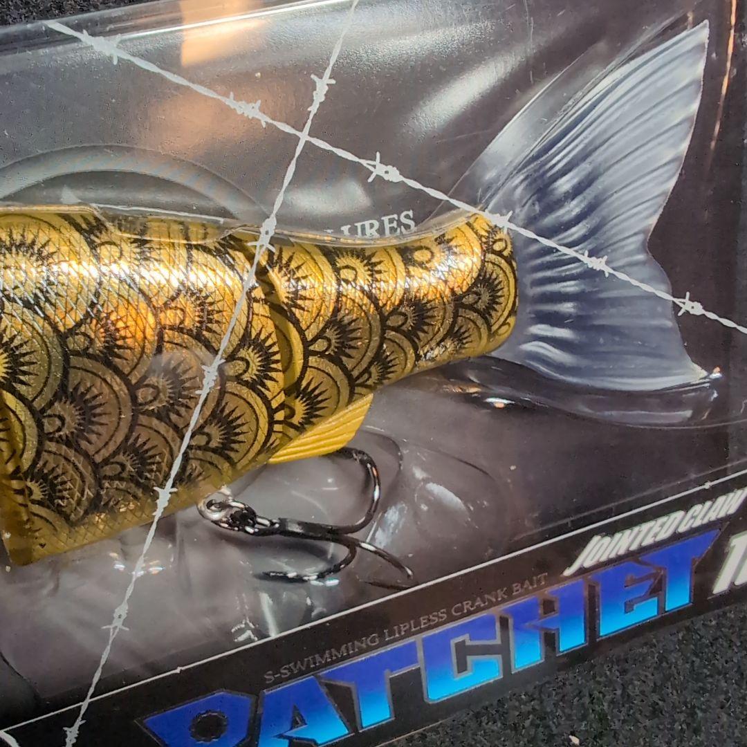 【ガンクラフト】限定品　金鯱　ジョイクロRATCHET 184 ゴールドブラック