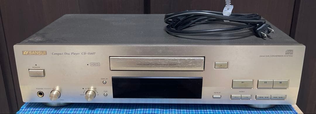 SANSUI CD-α607 CDプレイヤー