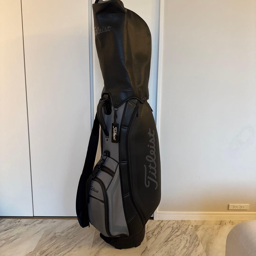 Titleist キャディバッグ 黒 グレー