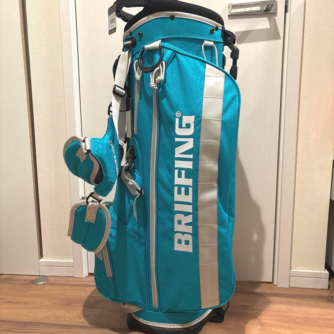 ブリーフィング◇キャディバッグ　CR-4 #02 KOBE ターコイズ　限定