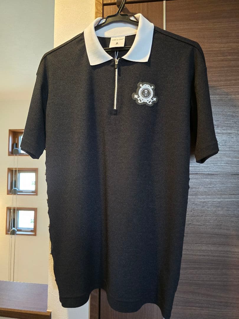 MARK＆LONA メンズ　黒 ポロシャツ