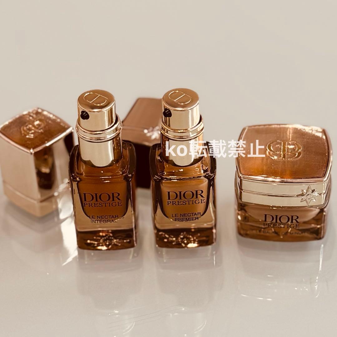新品★diorプレステージ 美容液 オイル フェイスクリーム ミニチュアギフト
