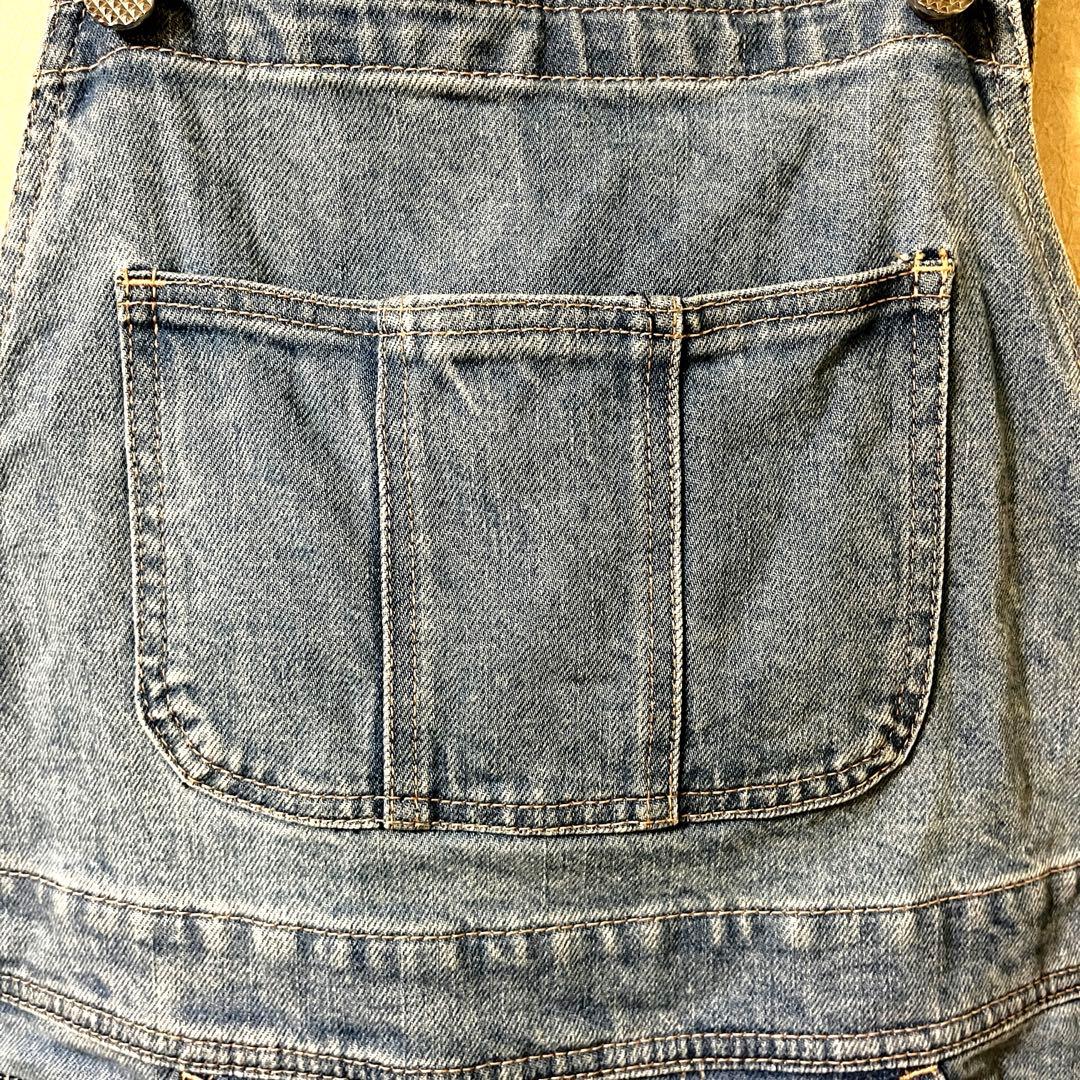 ★希少★PHENOMENON カットオブデニムベスト オーバーオール