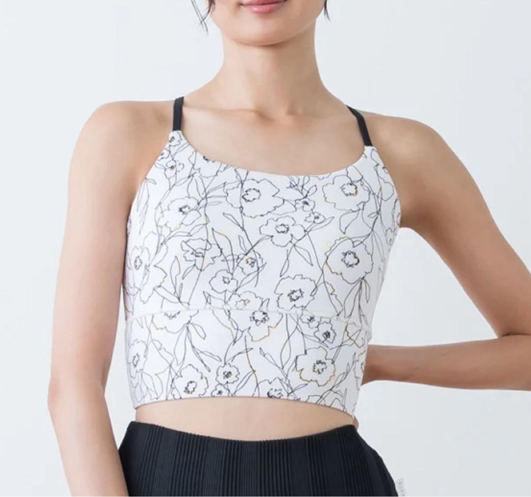 ドローイングフラワー セパレートタンクトップ