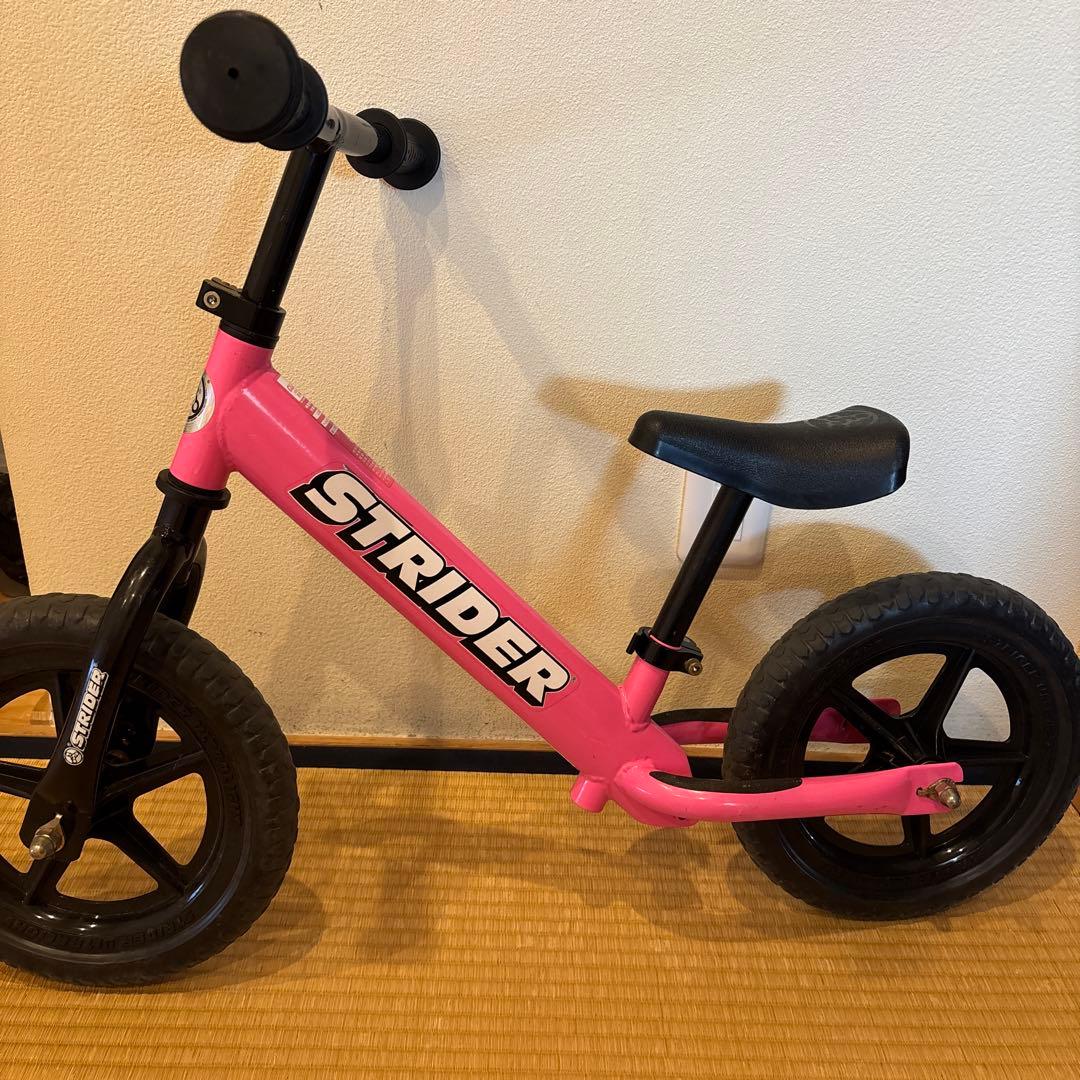 STRIDER バランスバイク 12インチ ピンク