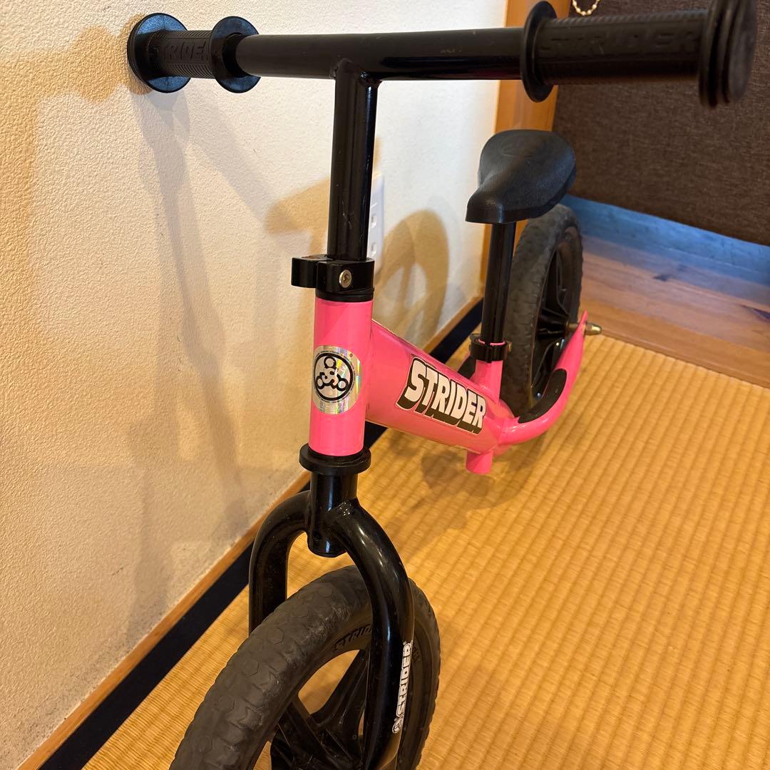 STRIDER バランスバイク 12インチ ピンク