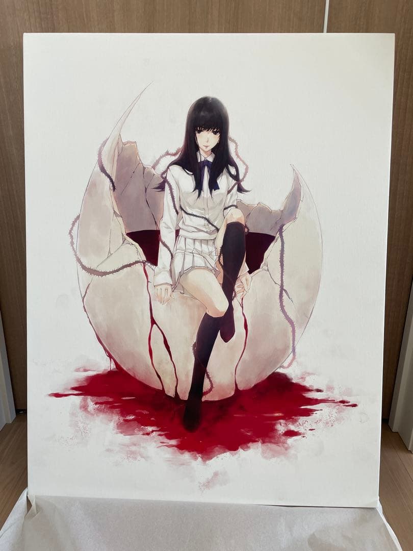 殻ノ少女　ジークレ版画　孵化　杉菜水姫　InnocentGrey