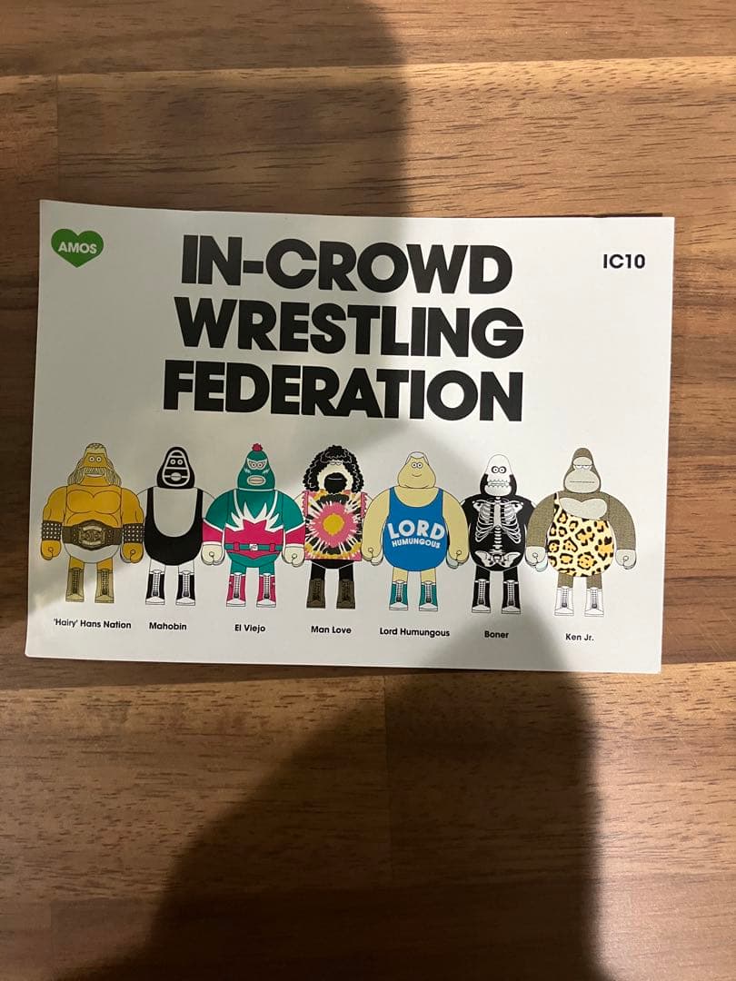 【希少】　amos toy ICWF フィギュア　3体　セット