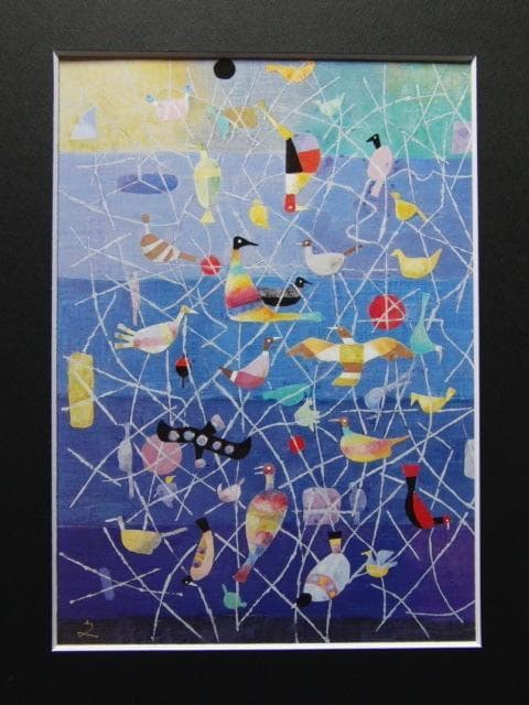 堀文子、【希少な画集より、状態良好、新品高級額装付、送料無料】