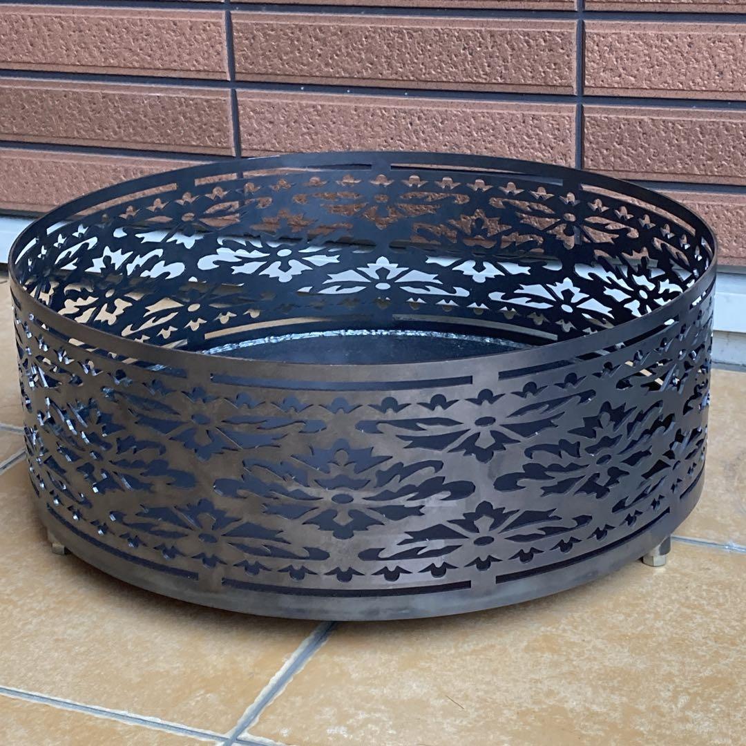 ★美品★山賊 サンゾクマウンテン 焚き火台 マウンコル 悪テガ ファイヤーピット