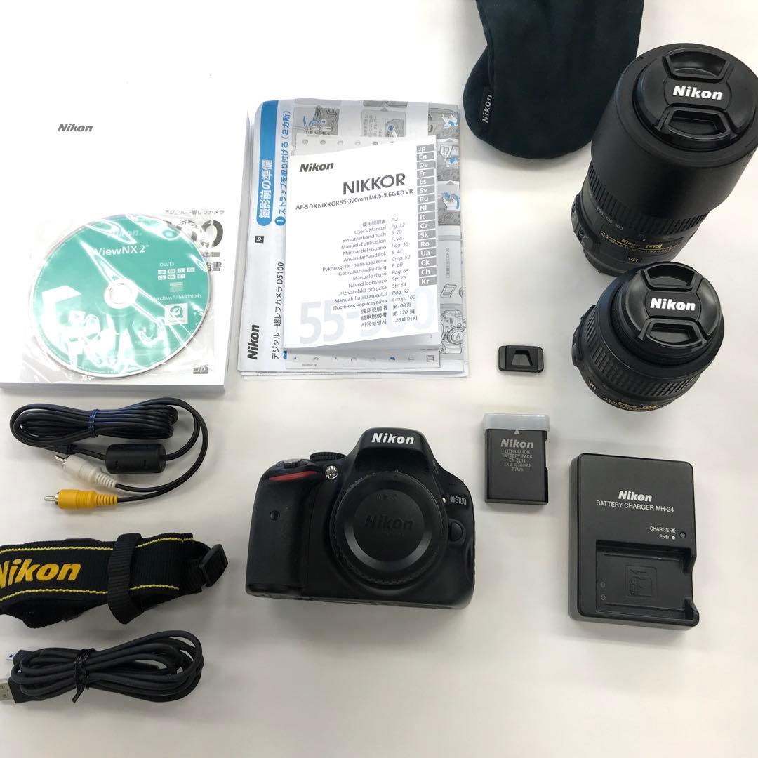 Nikon D5100 デジタル一眼レフカメラ