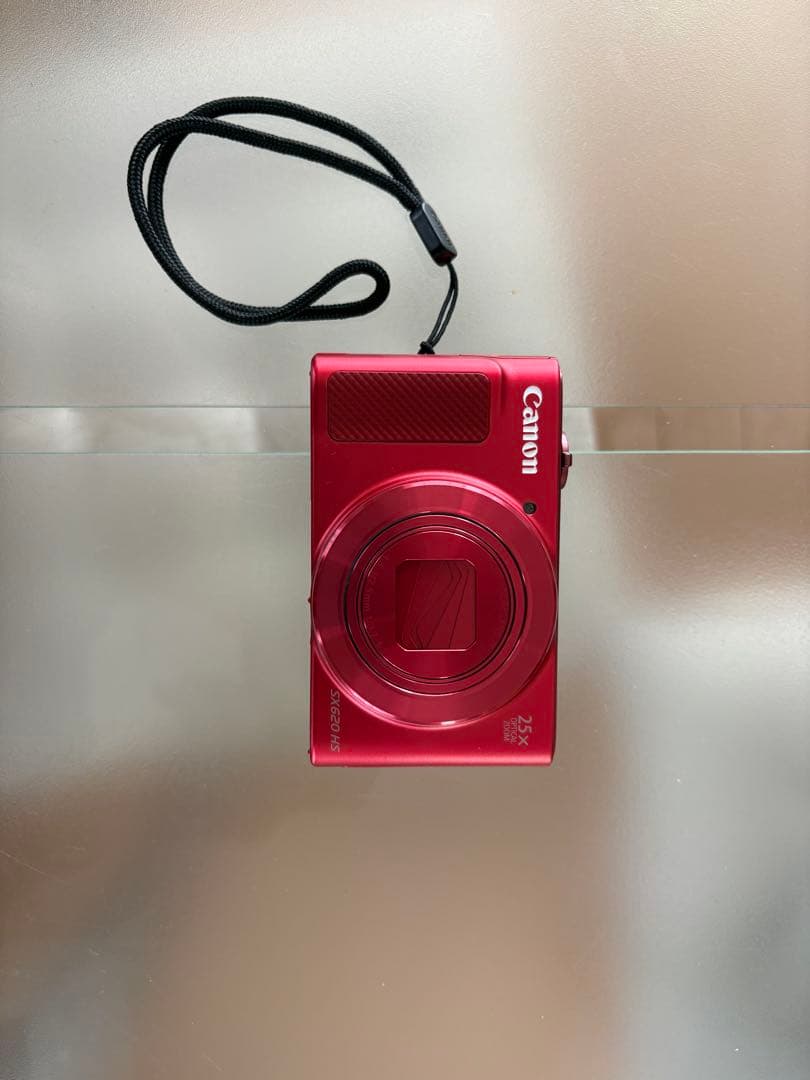 Canon コンパクトデジタルカメラ 赤