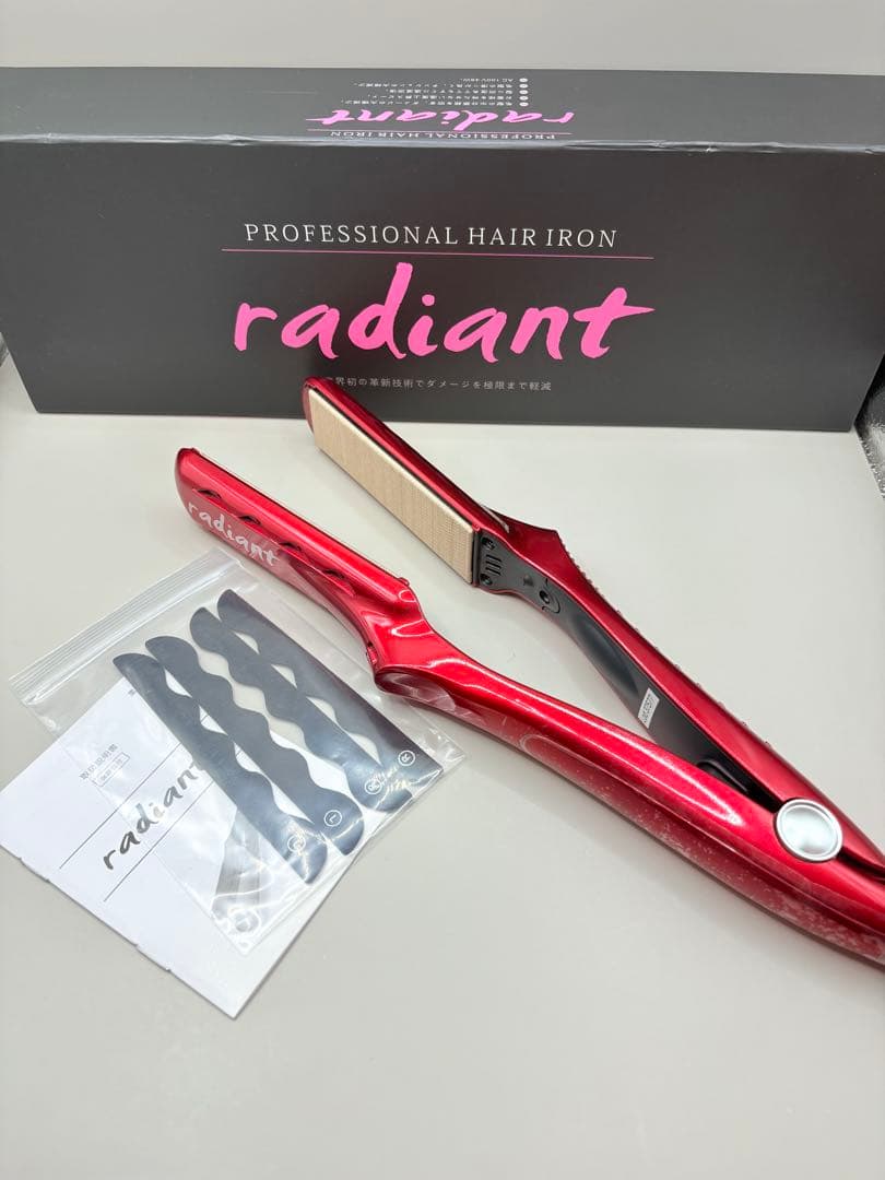 【ほぼ未使用】 ラディアント radiant アイロン 28mm 602