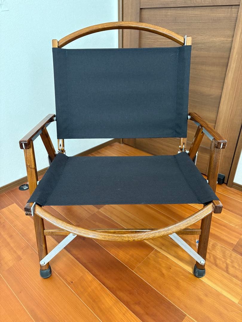 カーミットチェア　ウォールナット　ノビタつき