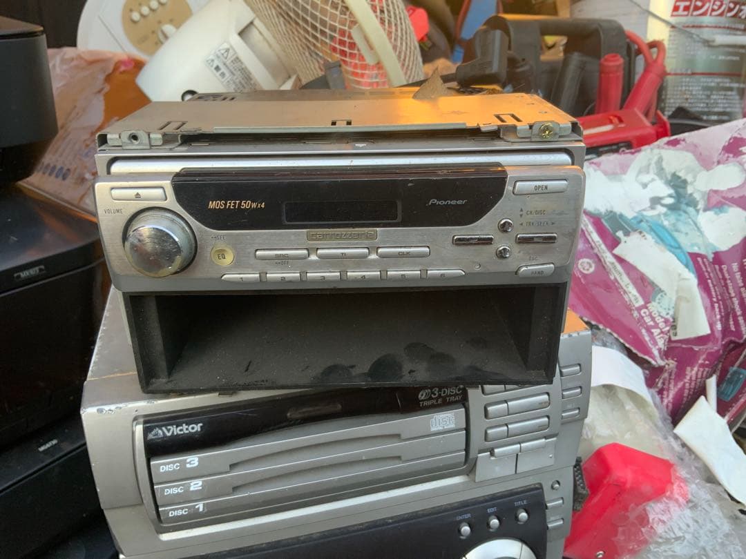 Pioneer MEH-P717 carrozzeria パイオニア状態未確認