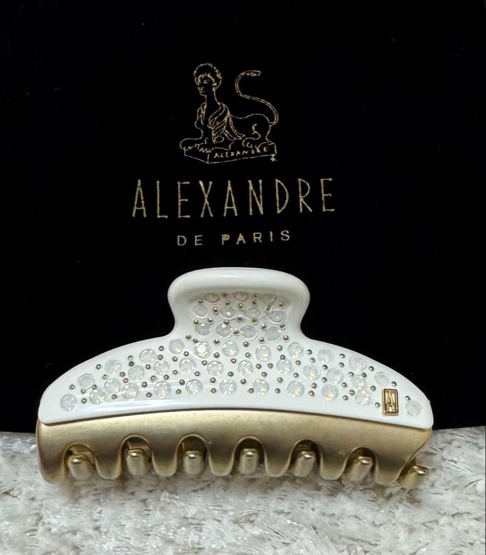 ALEXANDRE DE PARIS M クリップ　スワロフスキー　バレッタ