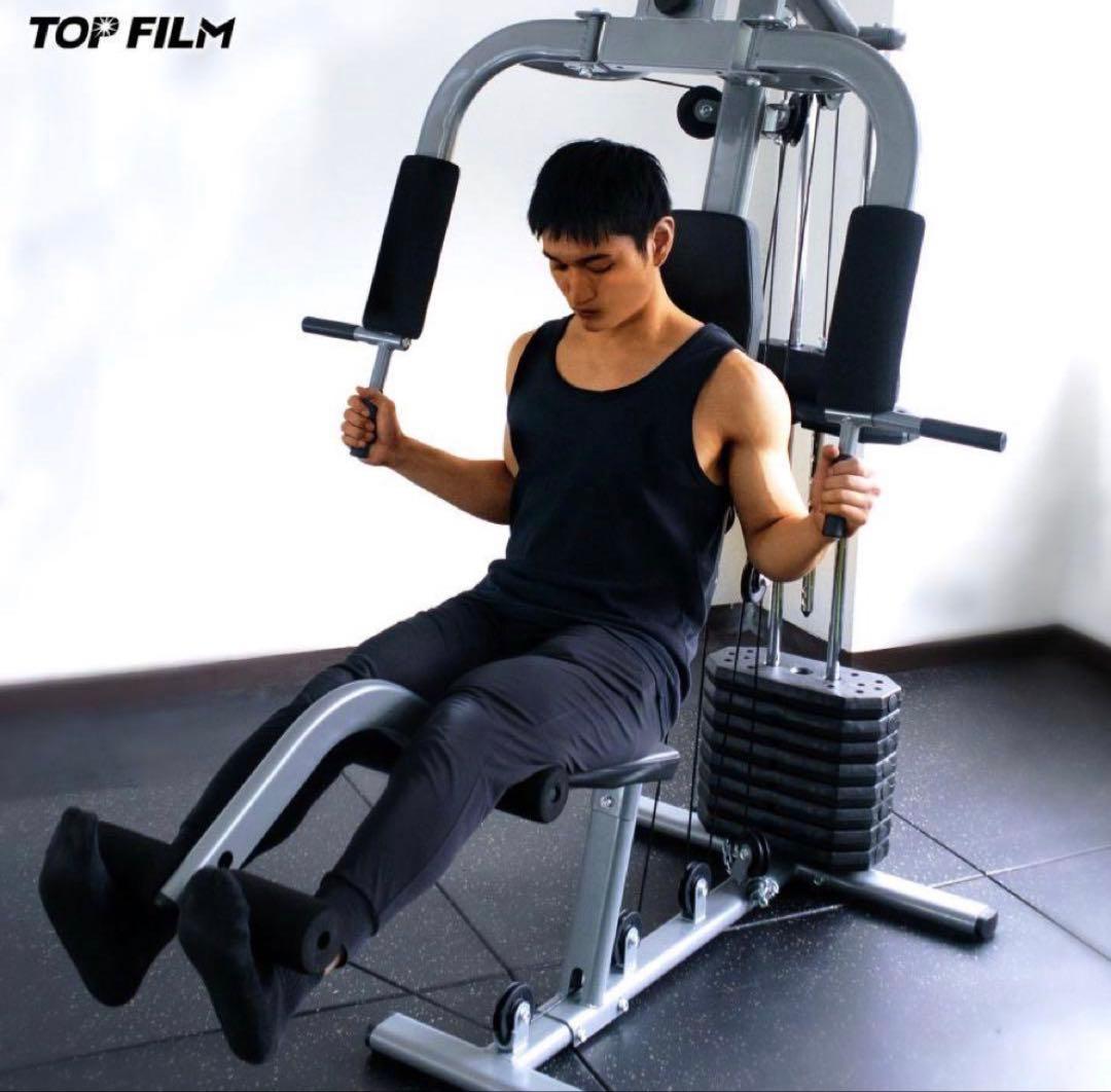 マルチホームジム スマート 1台多役 静音設計 自重 総合 ラットプル ケーブル