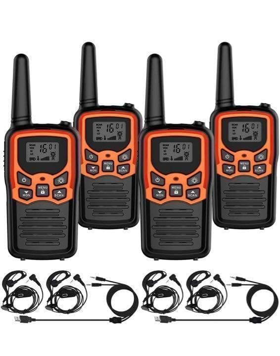 【M2285-115-89】トランシーバー 4台セット　無線機 免許不要 本体